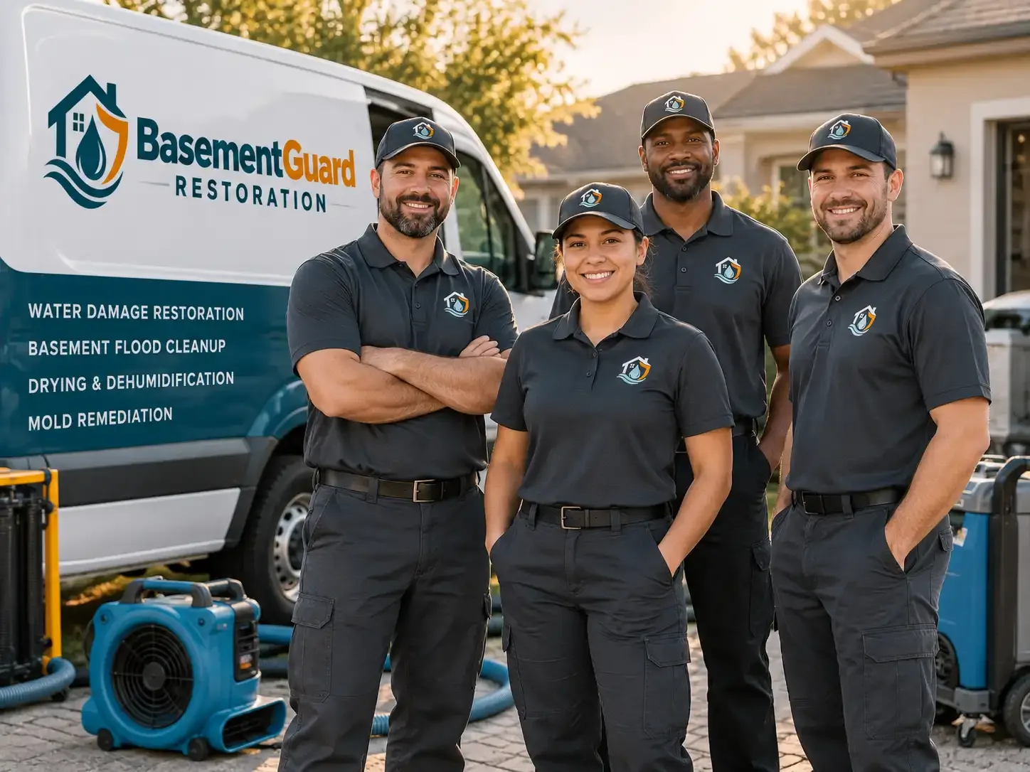 Basement Water Damage Restoration company in Woodman, WI